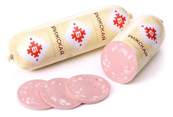 КОЛБАСА РИЖСКАЯ С ЖИРКОМ в\с Беларусь 100 гр 7787 - фото 46