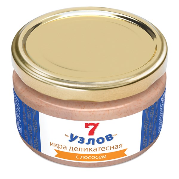 7 УЗЛОВ ДЕЛИКАТЕС С ЛОСОСЕМ 165г. 8561 - фото 80
