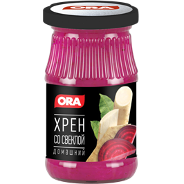 ХРЕН ДОМАШНИЙ СО СВЕКЛОЙ  170 гр Беларусь 8304