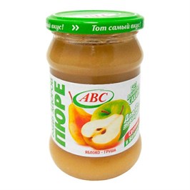 ПЮРЕ ЯБЛОКО-ГРУША450г. АВС Беларусь 7880